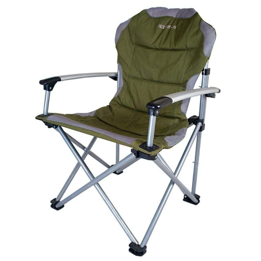Розкладне крісло Ranger RA2213 Rmountain до 160кг 600D Green-Grey