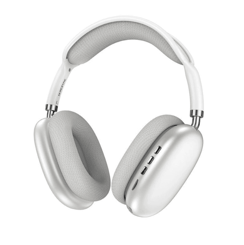 Бездротові навушники BOROFONE BO22 Elegant BT5.3 headphones 400mAh Silver