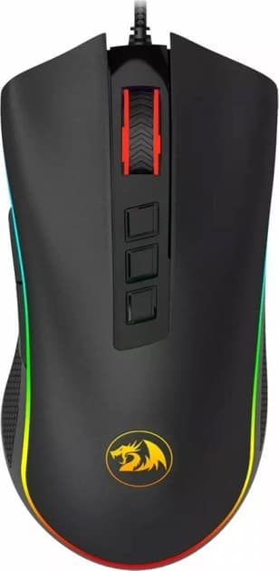 Дротова ігрова миша Redragon Cobra M711-2 FPS 12400 dpi 8кн RGB Black (70661)