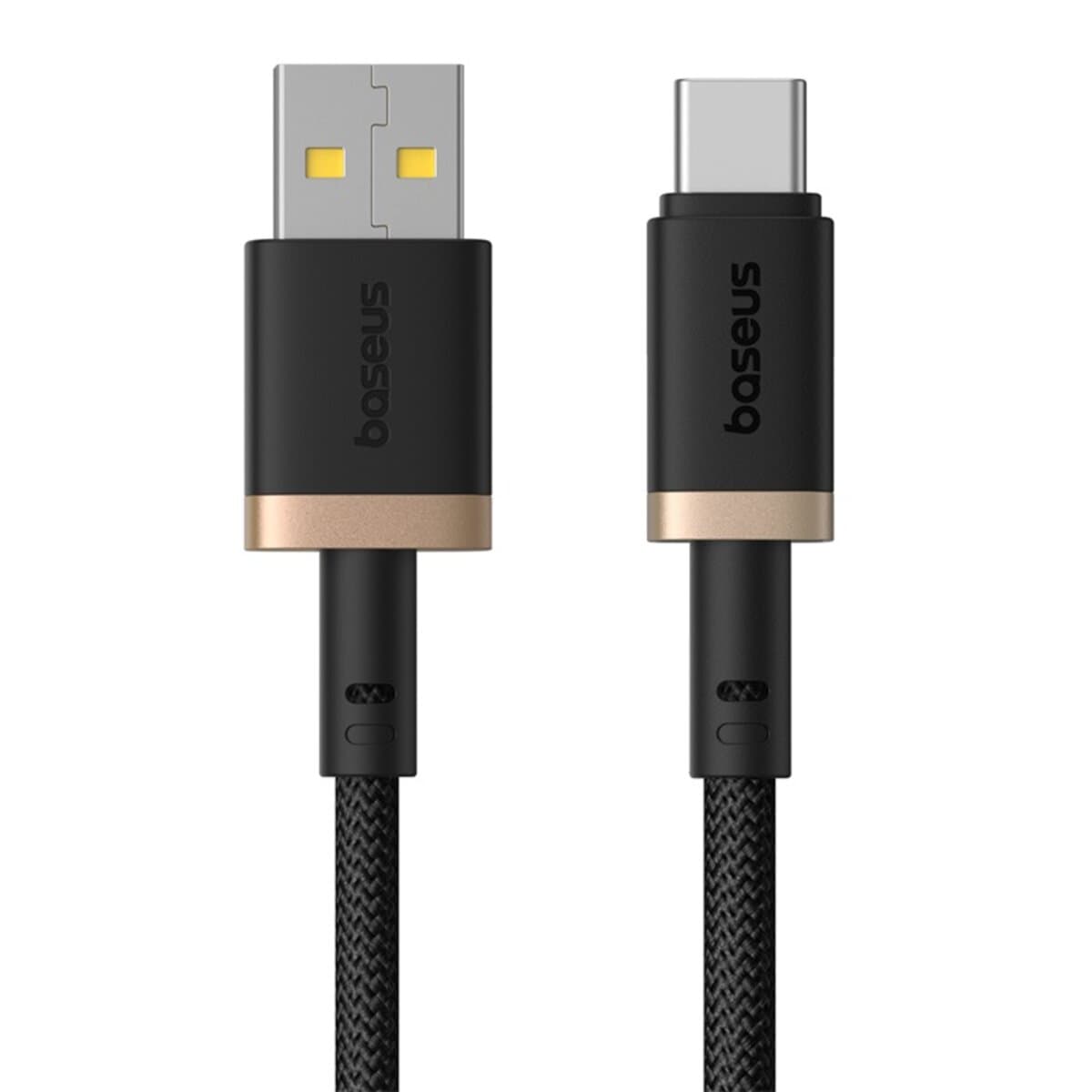 Кабель Baseus Dura Series Fast Charging Cable USB to Type-C 60W 2m Black-Gold (P10377802U01-02)