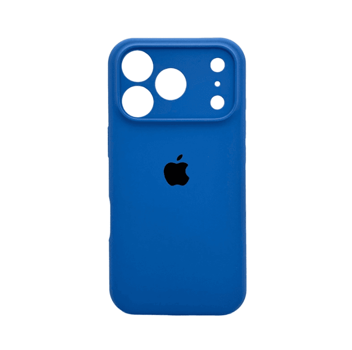 Захисний чохол-накладка Silicone Full Case AA Camera Protect для Apple iPhone 17 Pro Royal Blue (FullAAi17P-3)