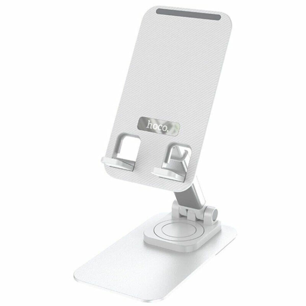 Настольный держатель подставка для телефона HOCO PH50 Ivey folding rotatable desktop holder White