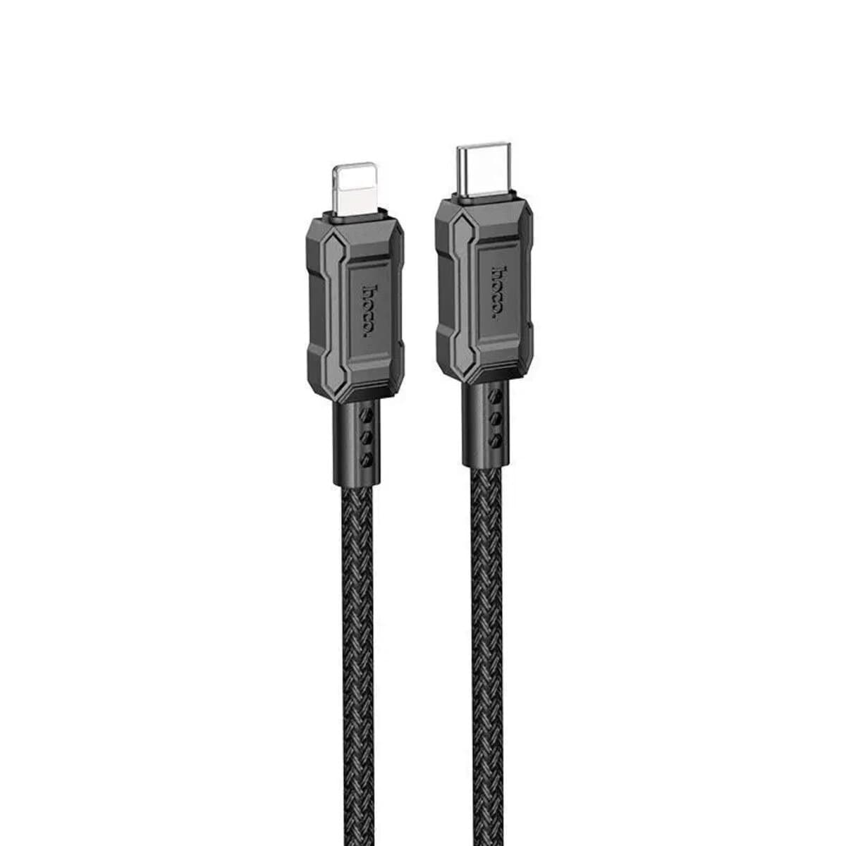 Кабель HOCO X94 Leader Type-C to Lightning PD Charging Data Cable 3A 1m 60W Black