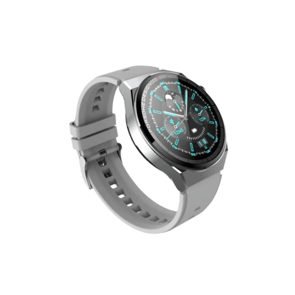 Смарт-годинник W&O X5 Pro+ IP67 220mAh BT5.2 1.3'' Silver (W&OX5ProSilver)