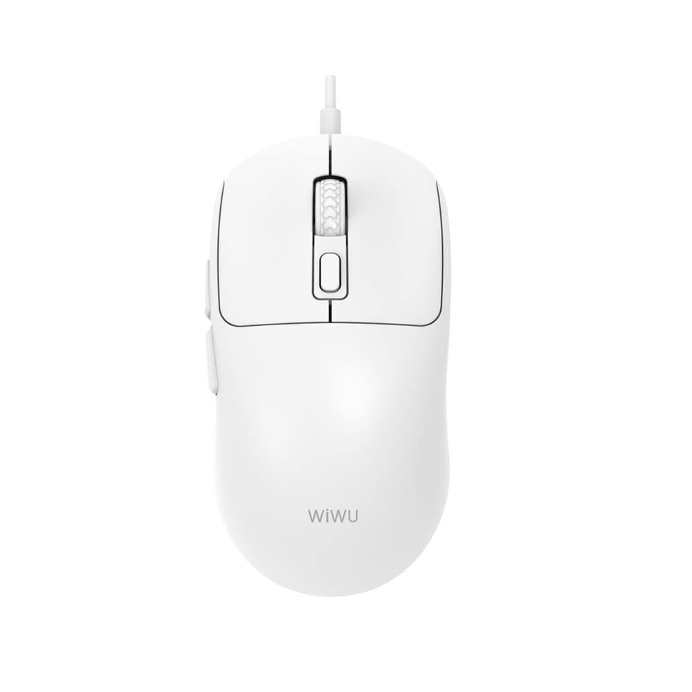 Проводная мышка WIWU WM111 USB2.0 Wired Mouse 1.8м 3600dpi White
