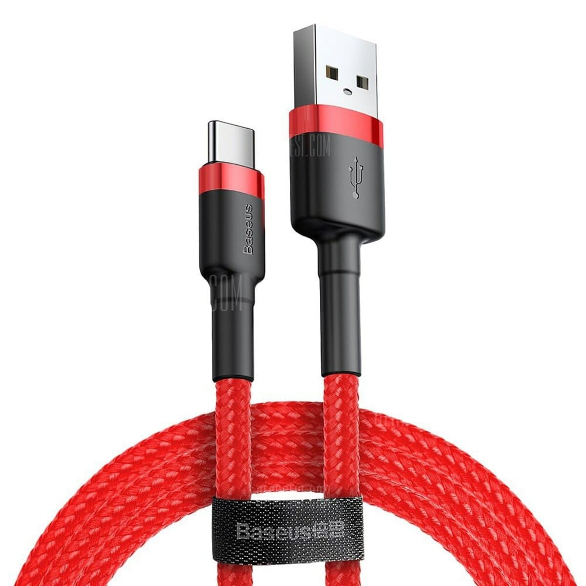 Кабель Baseus Cafule Cable USB to Type-C 2A 2m Red (CATKLF-C09)