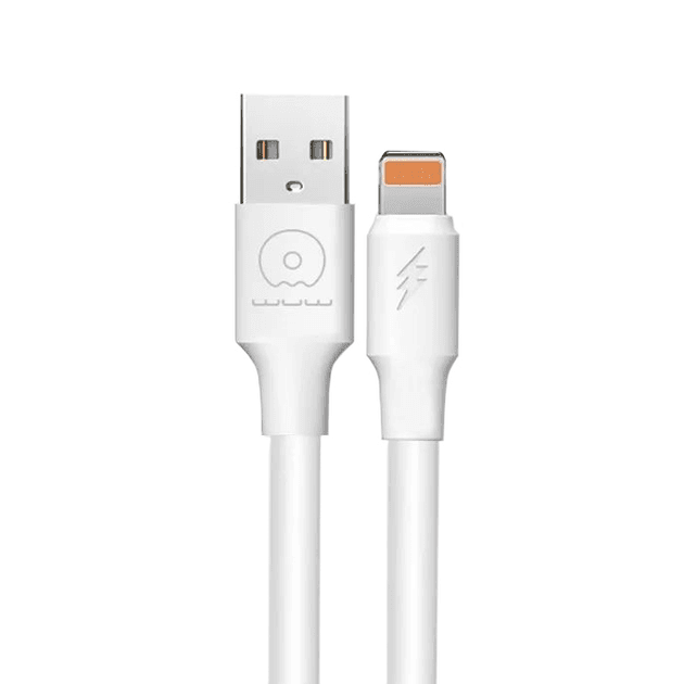 Кабель WUW-X169 USB to Lightning 5А 1м White