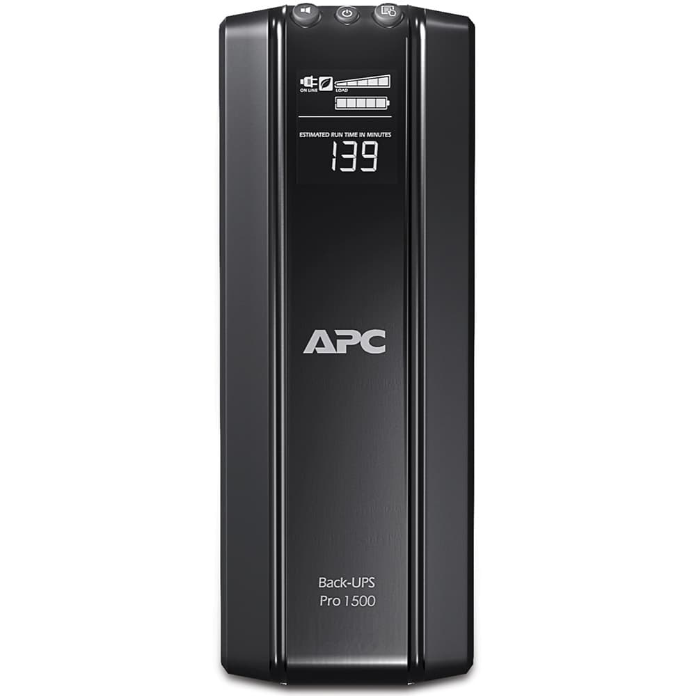 Джерело безперебійного живлення ДБЖ APC BR1500GI Back UPS Pro 1500VА/865Вт line-interactive Black