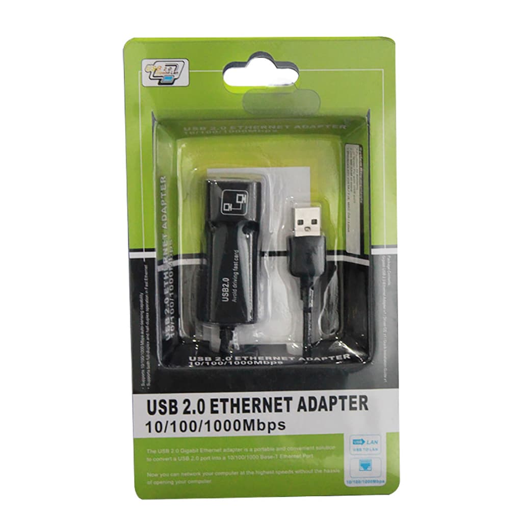 Перехідник B00216 USB - Ethernet RJ45 1000Mb RTL Black