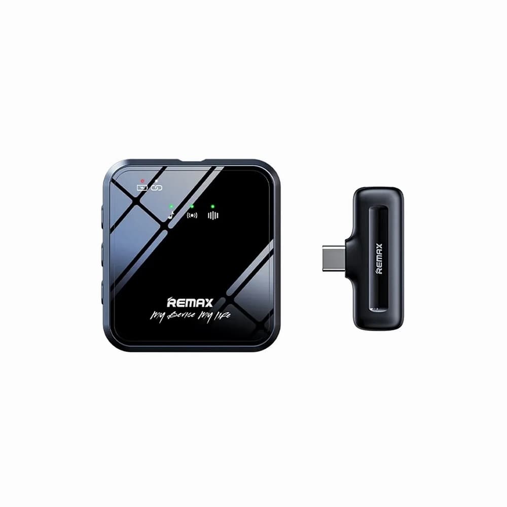 Бездротовий петличний мікрофон REMAX K11 Type-C 200mAh Black