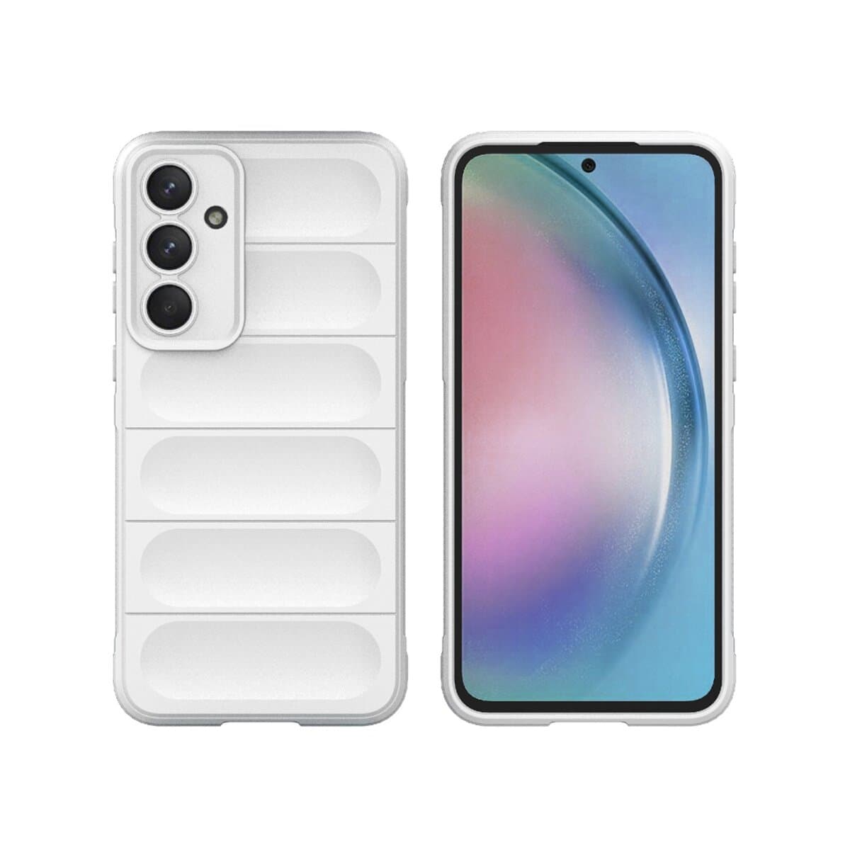 Захисний чохол-накладка Cosmic Magic Shield для Samsung Galaxy A55 White (MagicShSAA55White)