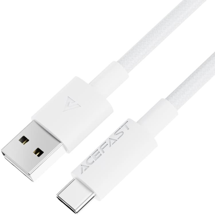 Кабель Acefast C18-04 USB 2.0 AM-Type-C M 1.2м 3A White