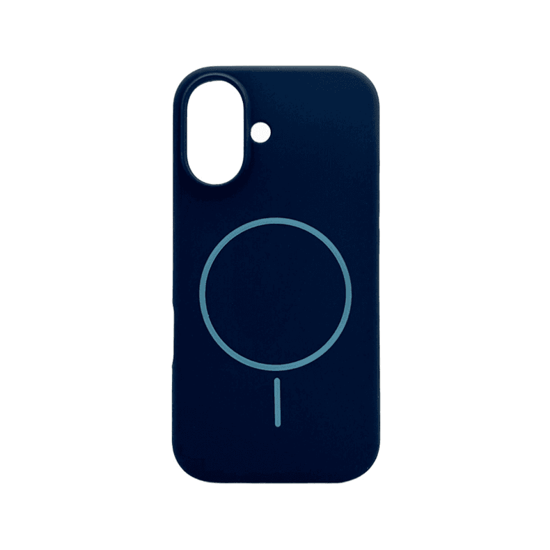 Защитный чехол-накладка Cosmic Silicone Case Magnetic для Apple iPhone 17 Dark Blue (SilMag17-8)