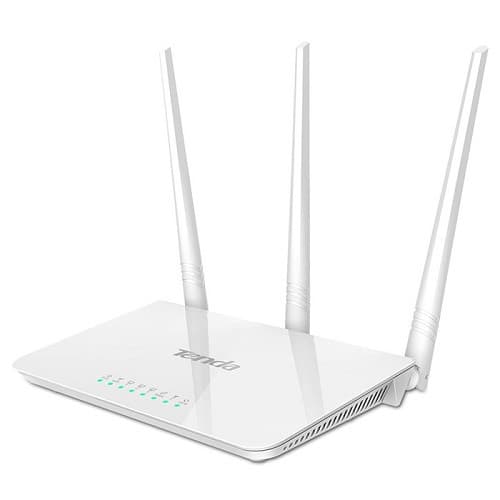 Маршрутизатор роутер Tenda F3 802.11n N300 3xFE LAN 1xFE WAN 3x5dBi White