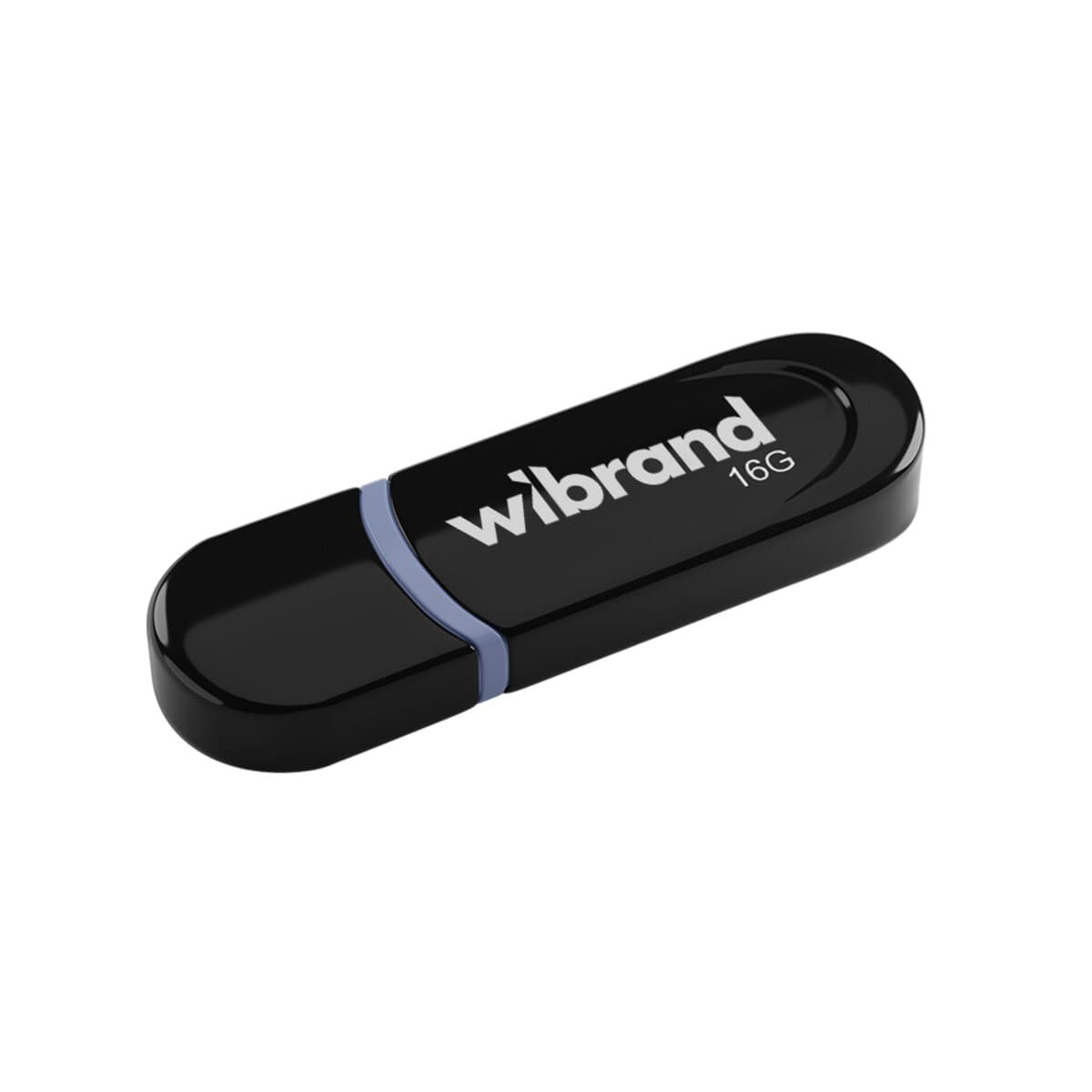Флеш память флешка Flash Wibrand Panther 16Gb USB 2.0 Black (WI2.0/PA16P2B)