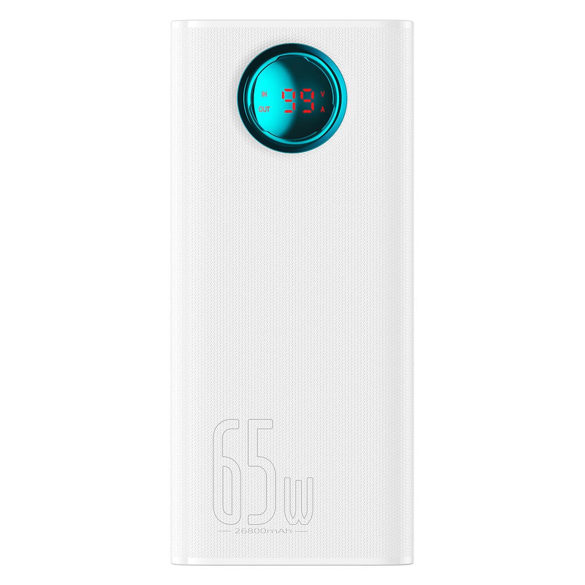Powerbank павербанк УМБ Baseus Amblight Digital Display Fast Charge Power Bank 26800mAh Stellar White (P10022402223-00)