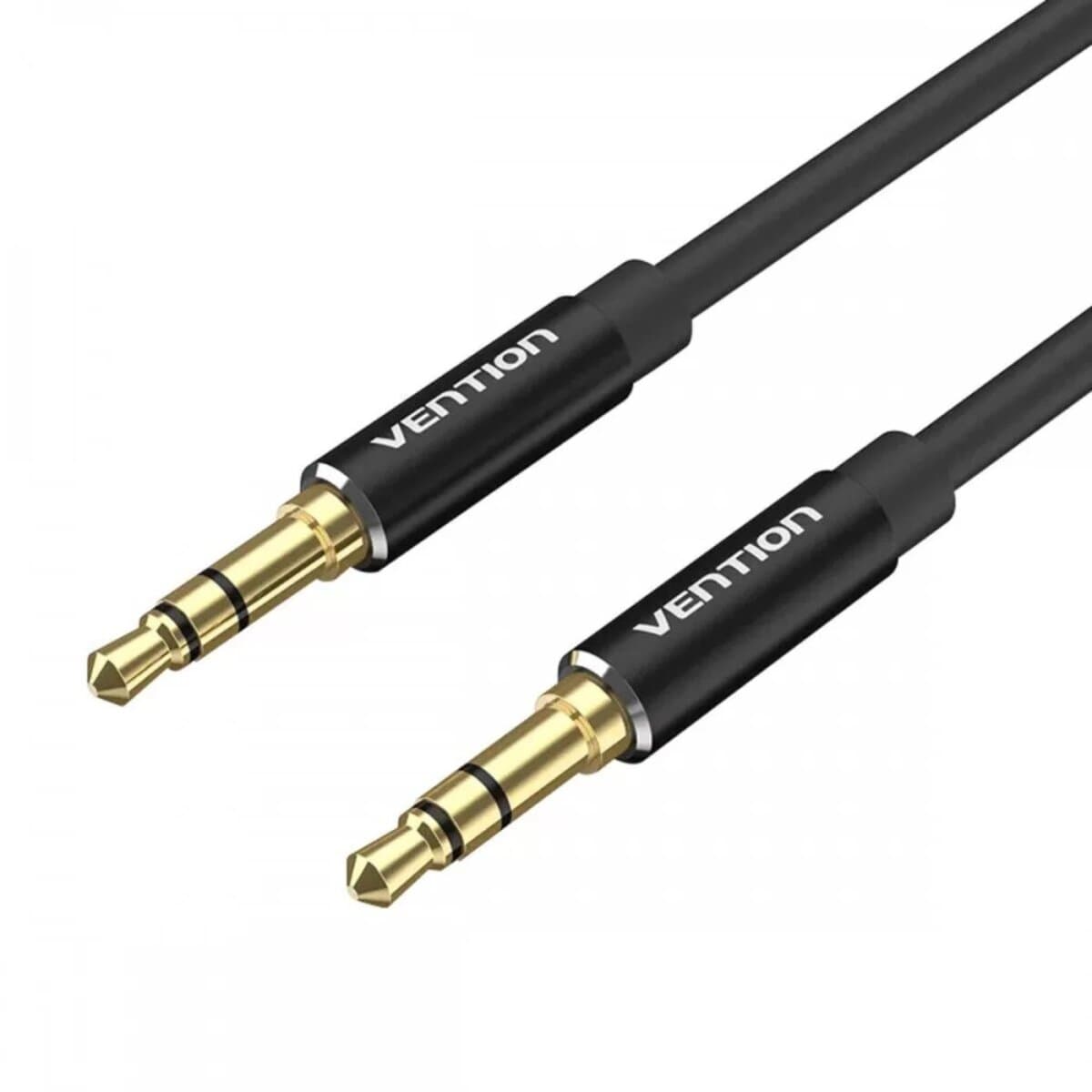 Кабель Vention 3.5mm Male to 3.5mm Male Audio Cable 2m Aluminum Alloy Type Black (BAXBH)