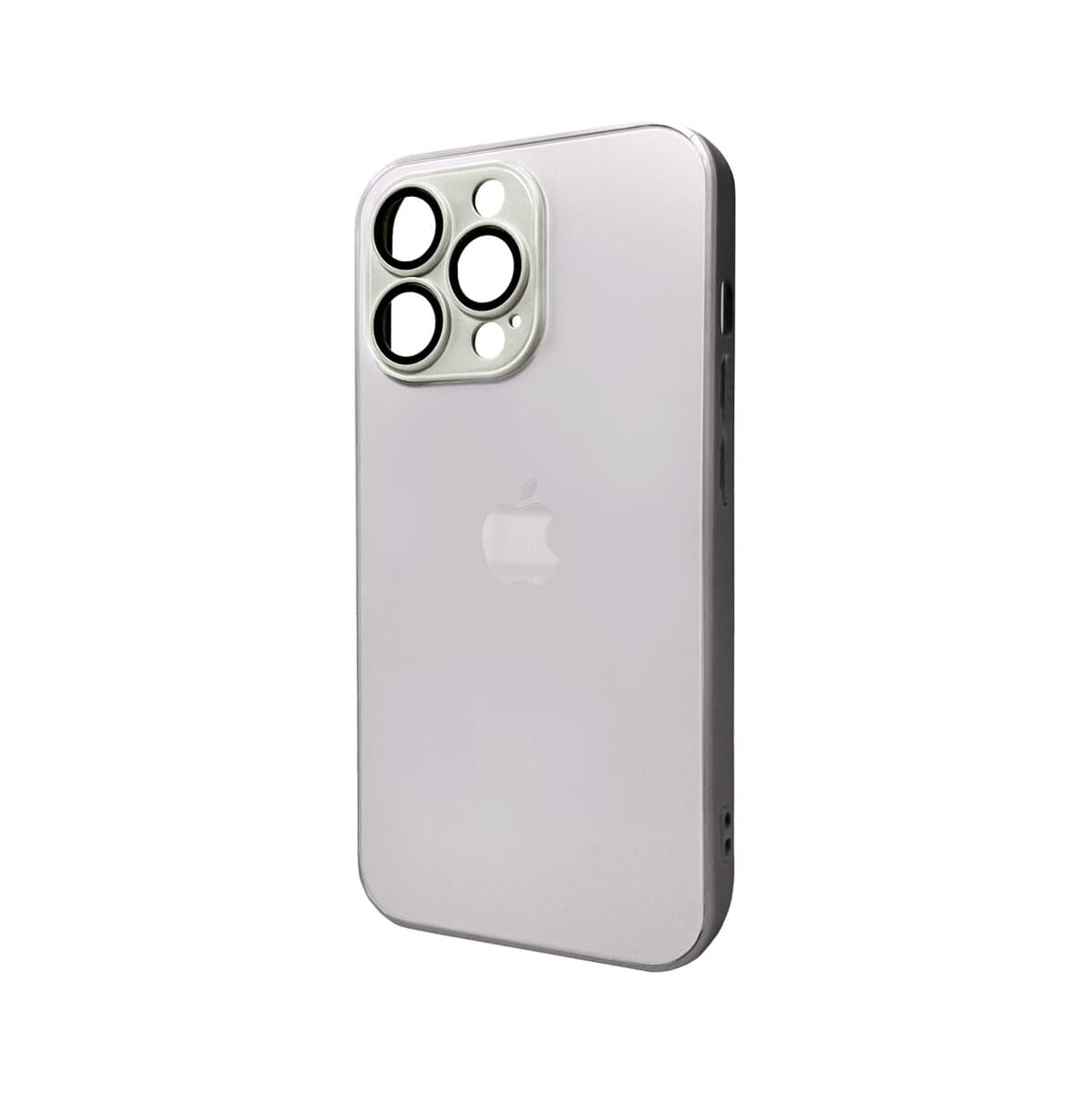 Захисний чохол-накладка AG Glass Matt Frame Color Logo для Apple iPhone 12 Pro Titanium Grey (AGMattFrameiP12PGrey)