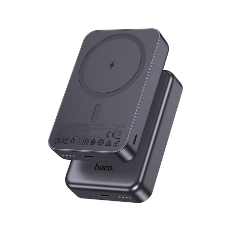 Powerbank павербанк УМБ HOCO J160A Original PD20W magnetic 10000mAh Black