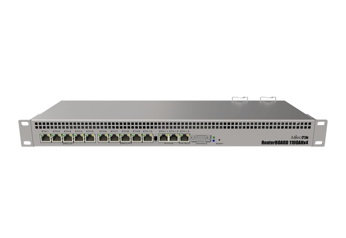 Маршрутизатор Mikrotik RB1100AHx4 RouterBOARD with Annapurna Alpine AL21400 Cortex A15 CPU (4-cores)
