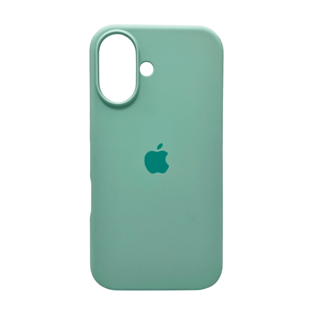Защитный чехол-накладка Silicone Full Case AA Open Cam для Apple iPhone 16 Turquoise (FullOpenAAi16-13)