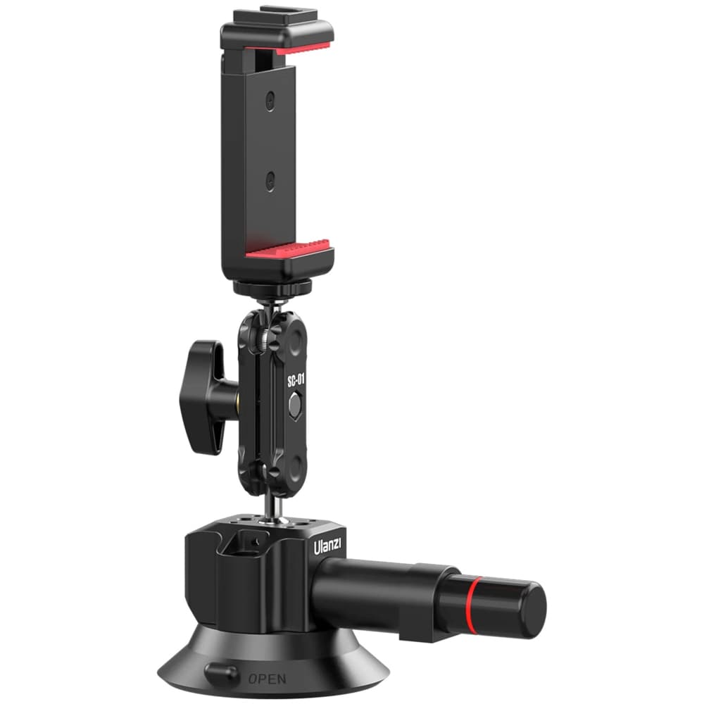 Присоска з швидкознімним кріпленням Ulanzi Vijim SC-01 Extended Vacuum Suction Cup 3'' Black (3089)