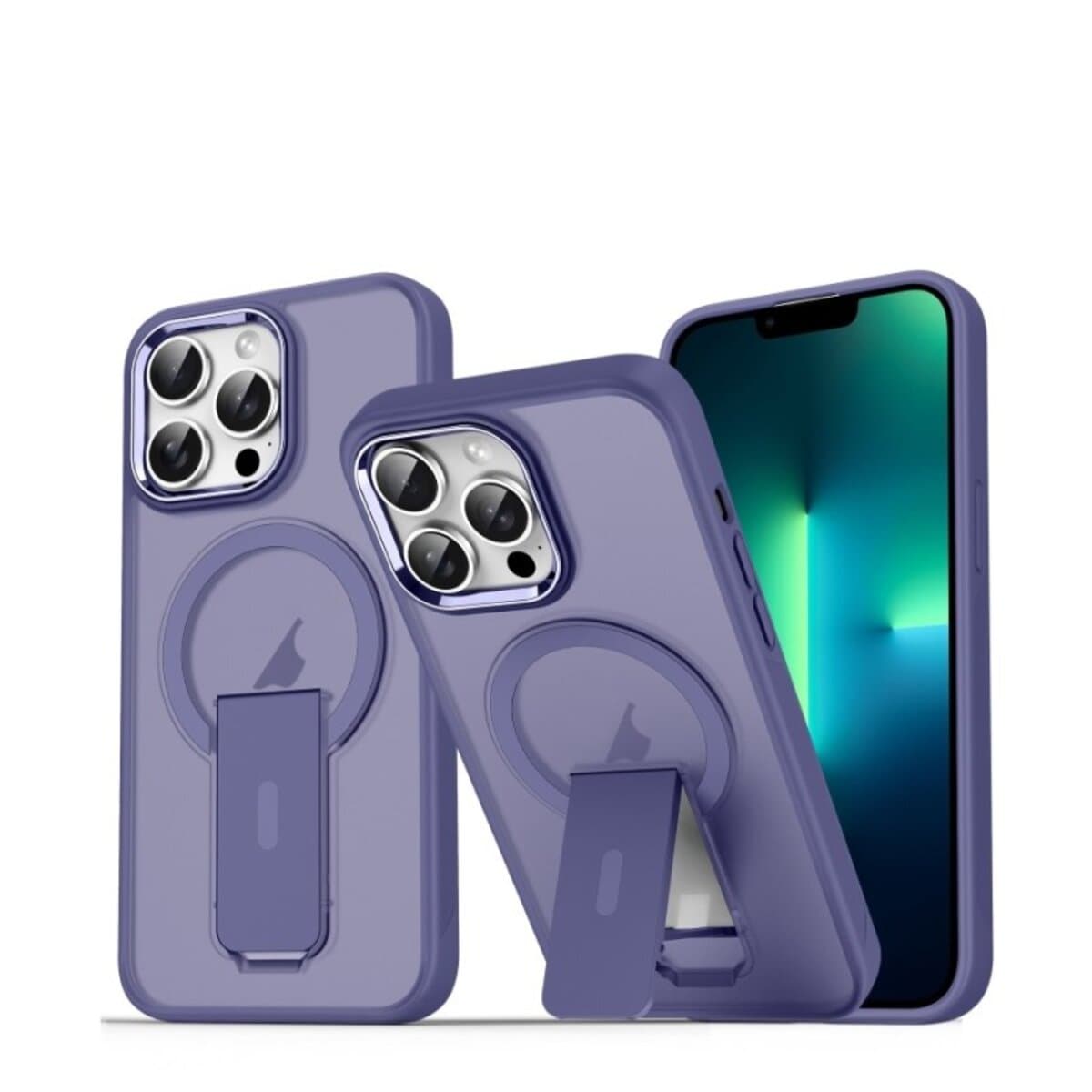 Защитный чехол-накладка Cosmic Magnetic Stand для Apple iPhone 13 Pro Purple (MagStand13PPurple)