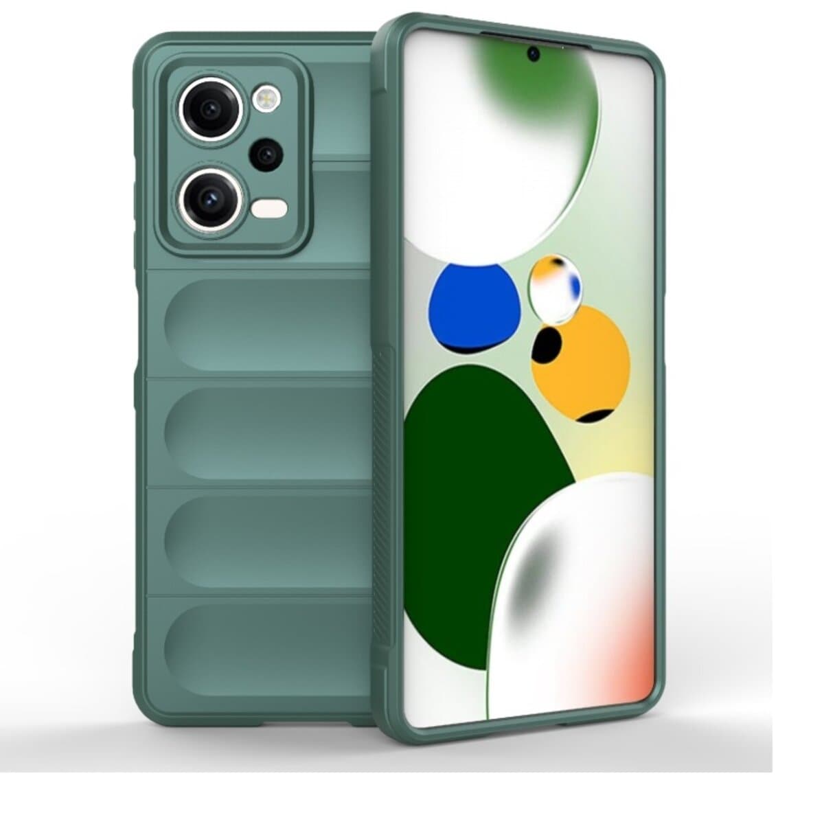 Защитный чехол-накладка Cosmic Magic Shield для Xiaomi Redmi 12 Dark Green (MagicShXR12Green)