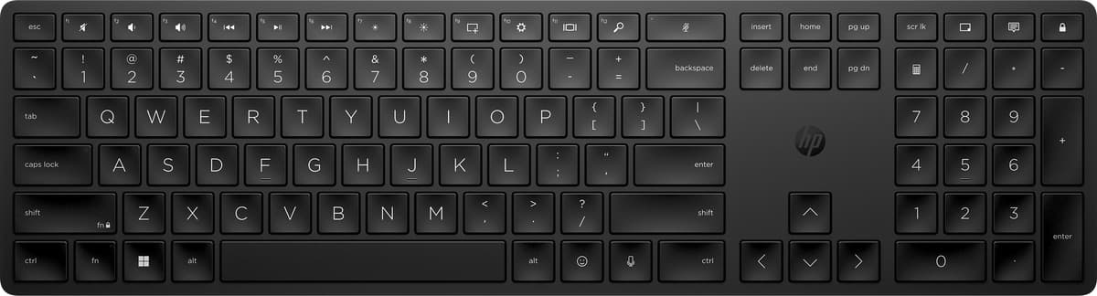 Беспроводная клавиатура HP 455 Programmable Black (4R177AA)