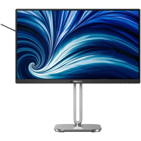 Монітор Philips 24B2N4200 23.8'' IPS 120Гц VGA HDMI DP USB-hub HAS Pivot колонки Black-Silver (24B2N4200/00)