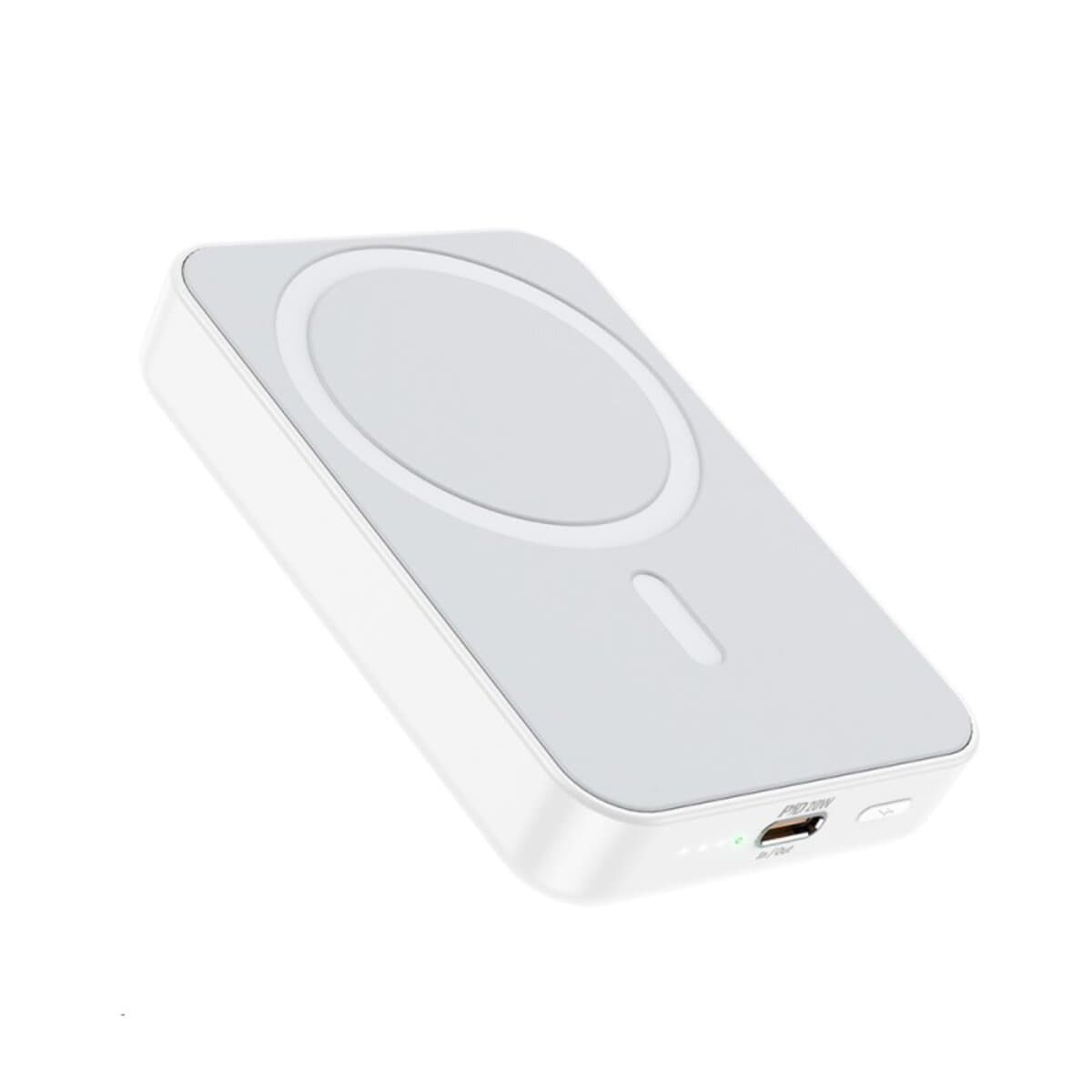 Powerbank павербанк УМБ BOROFONE BJ25 Plus Reach PD20W magnetic wireless fast charging 10000mAh White