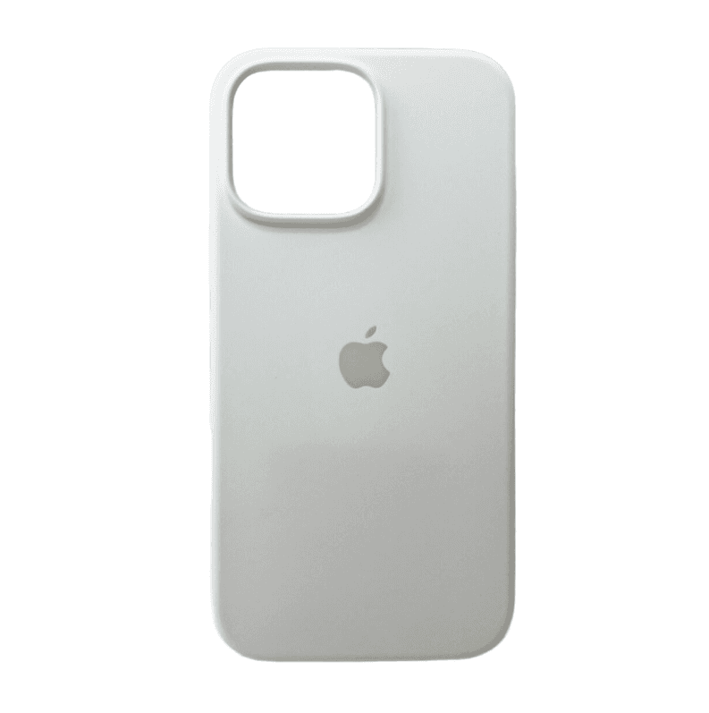Захисний чохол-накладка Silicone Full Case AA Open Cam для Apple iPhone 16 Pro Max White (FullOpeAAi16PM-8)