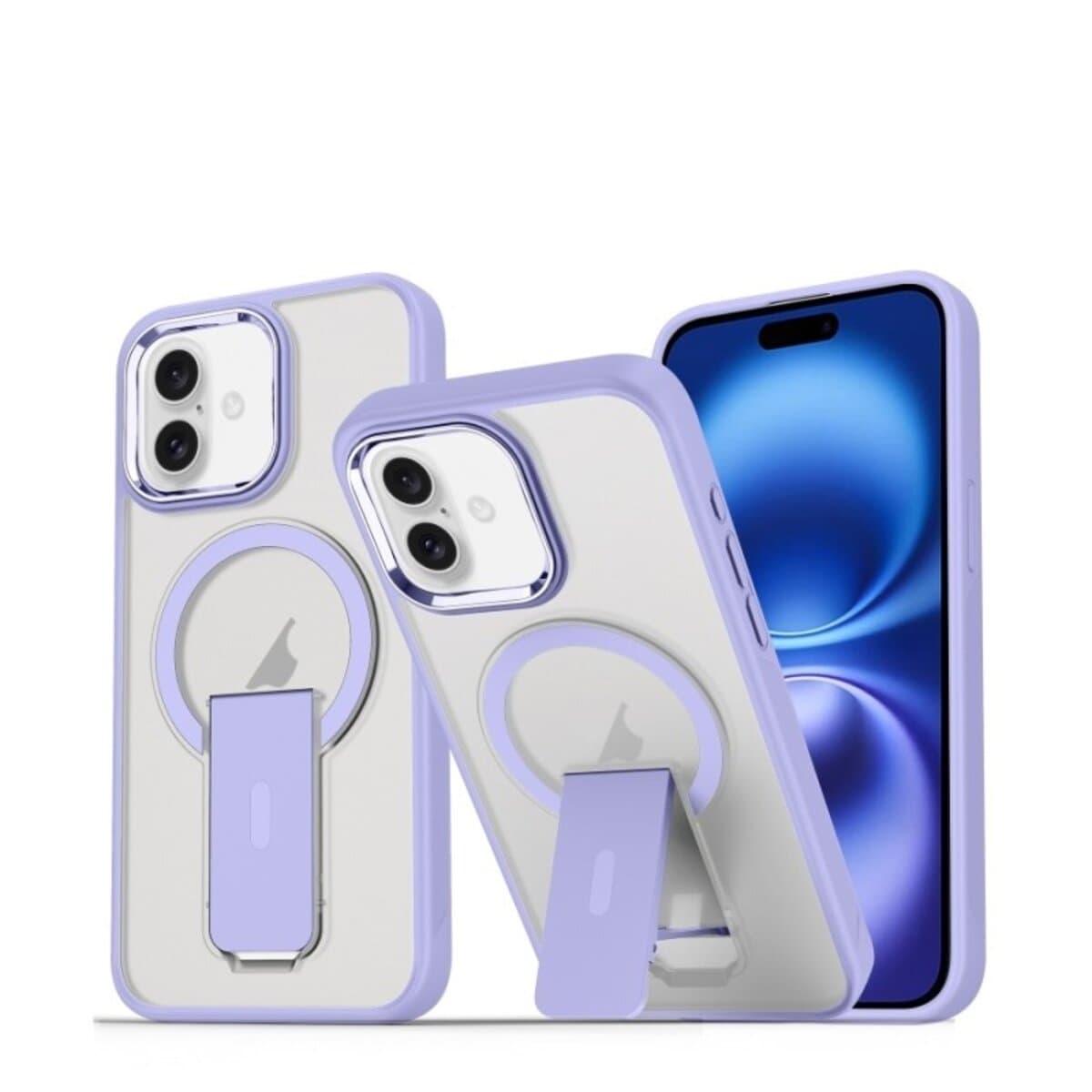 Защитный чехол-накладка Cosmic Magnetic Stand для Apple iPhone 16 Lavender (MagStand16Lavender)