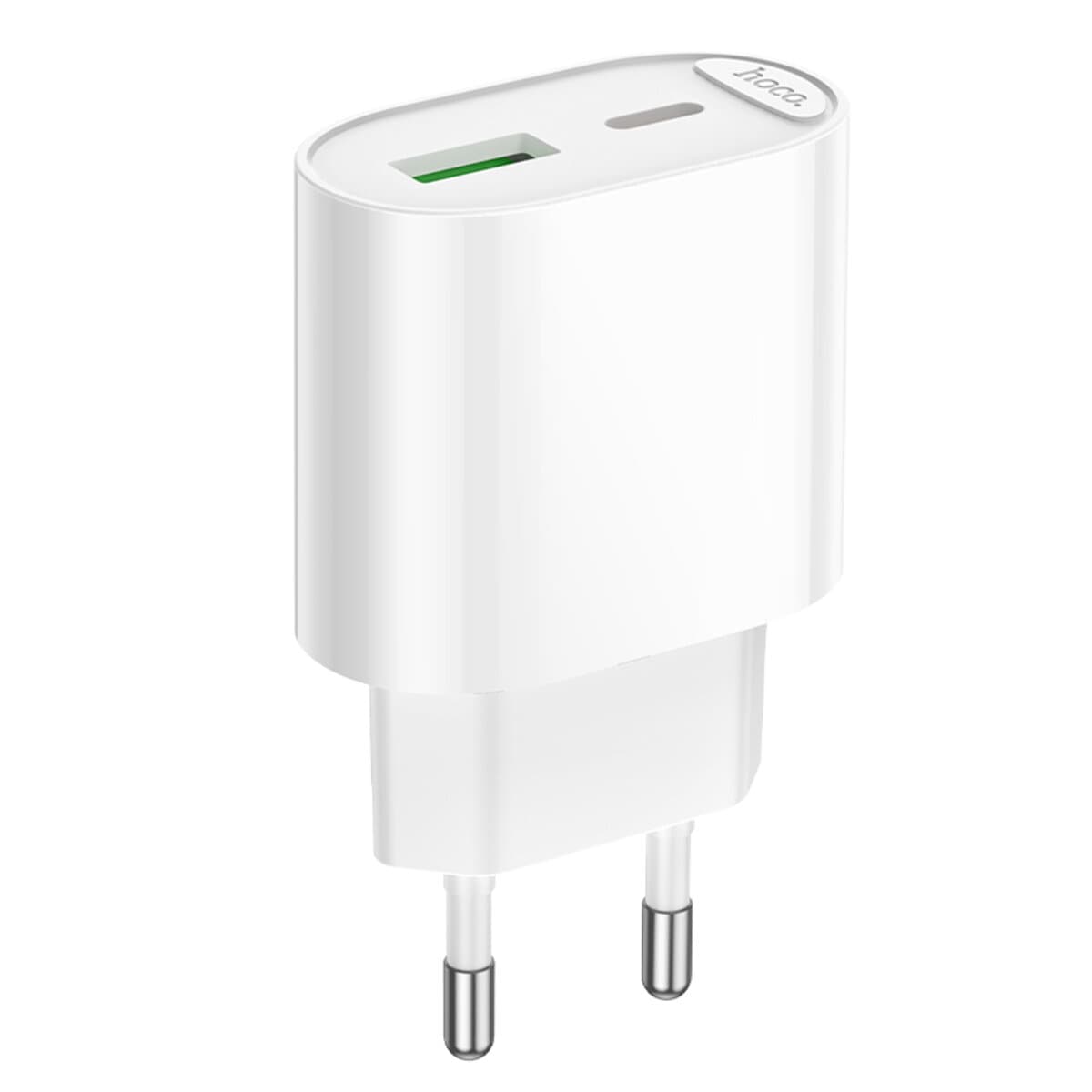 Зарядное устройство HOCO C109A PD20W+QC3.0 Fighter PD20W+QC3.0 3A charger White