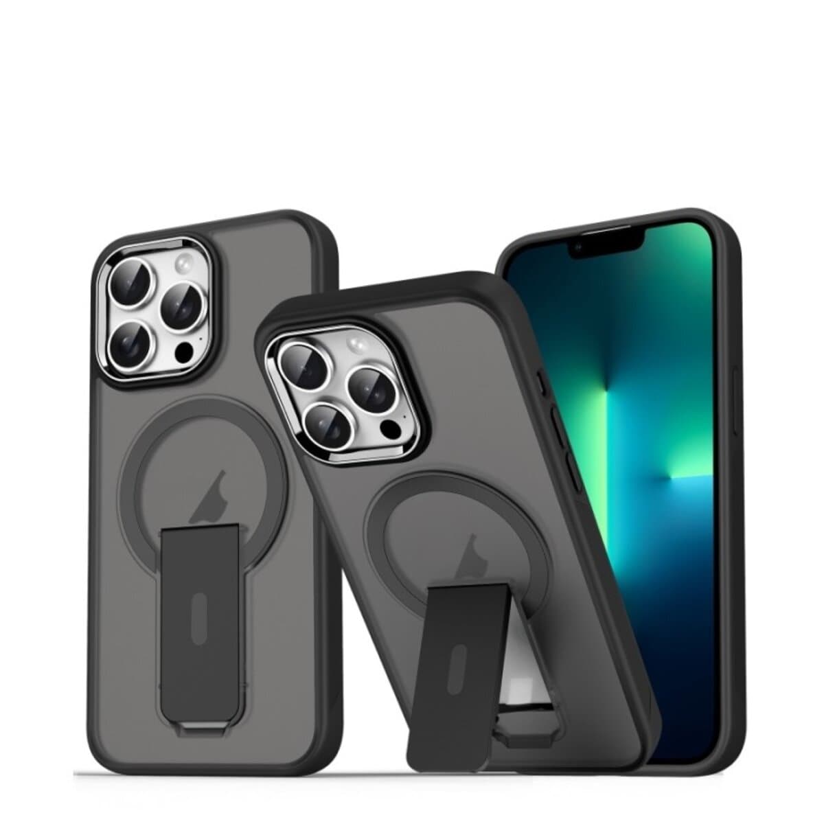 Защитный чехол-накладка Cosmic Magnetic Stand для Apple iPhone 13 Pro Black (MagStand13PBlack)