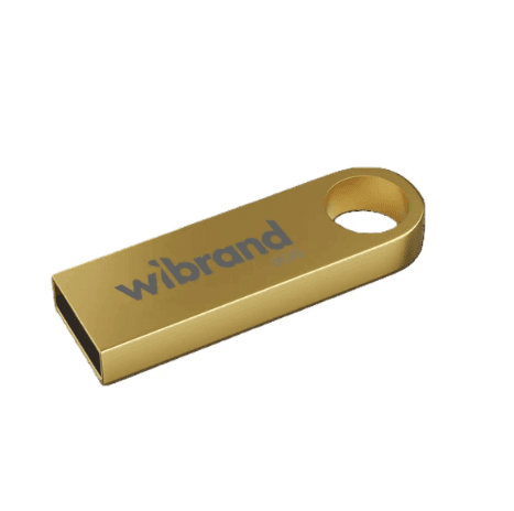 Флеш память флешка Wibrand Puma 8Gb USB 2.0 Gold (WI2.0/PU8U1G)