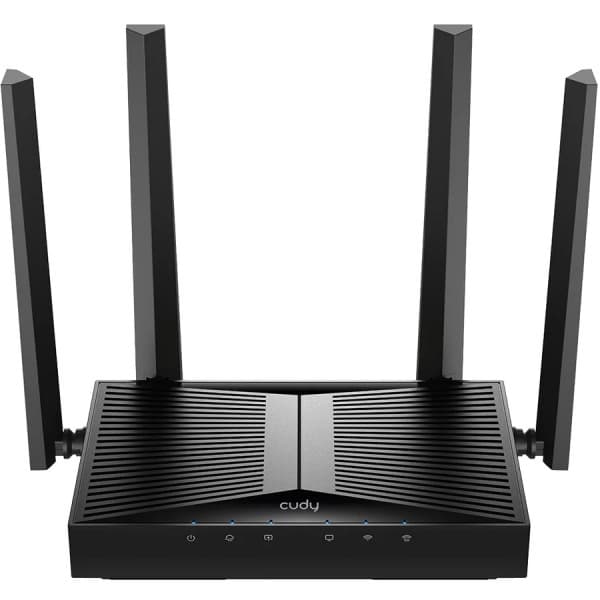 Маршрутизатор роутер Cudy WR3600H BE3600 2.5G Wi-Fi 7 Router 2.4 ГГц/5 ГГц Black (WR3600H)