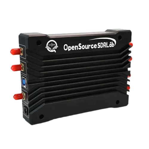 SDR-трансивер для розробки радіосистем OpenSource SDRLab USRP B210 AD9361 2x2 MIMO з 4 антенами 70МГц 6ГГц Black (977134)