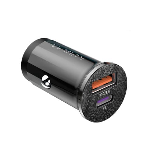 Автомобільний зарядний пристрій KUULAA KL-CD09-P USB Type-C QC3.0 PD 3А 42Вт Black (677013)
