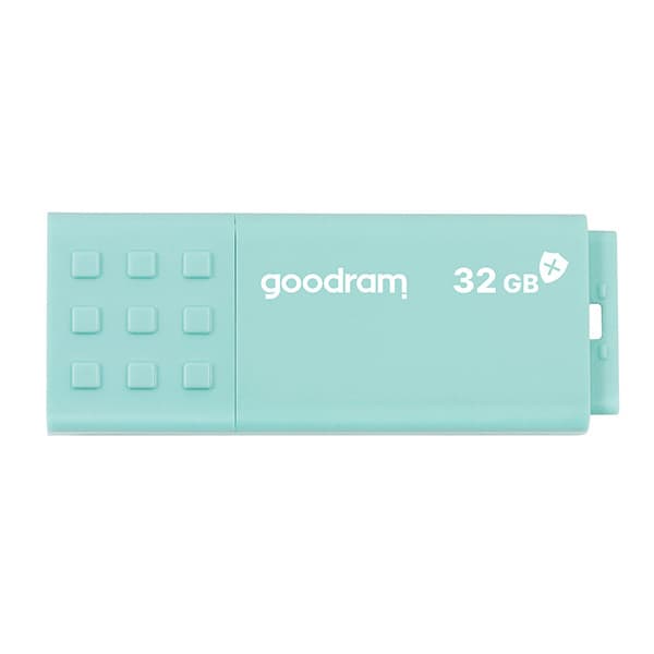 Флеш память флешка GoodRAM UME3 32GB USB Flash USB 3.0 CARE Antibacterial Turquoise (UME3-0320CRR11)