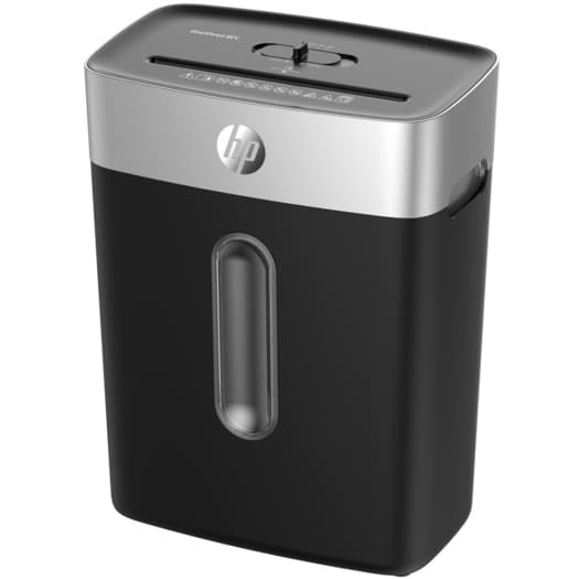 Знищувач документів шредер HP OneShred 8CC A4 80g х 8 листів 5x18 15 л Black (2826)