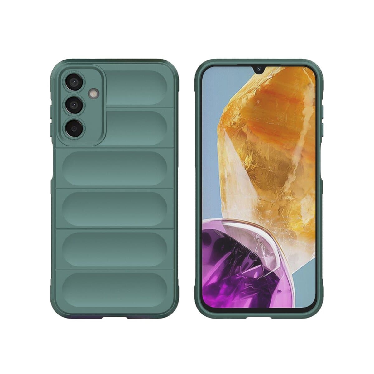 Защитный чехол-накладка Cosmic Magic Shield для Samsung Galaxy M15/F15 5G Dark Green (MagicShSAM15/F155GGreen)