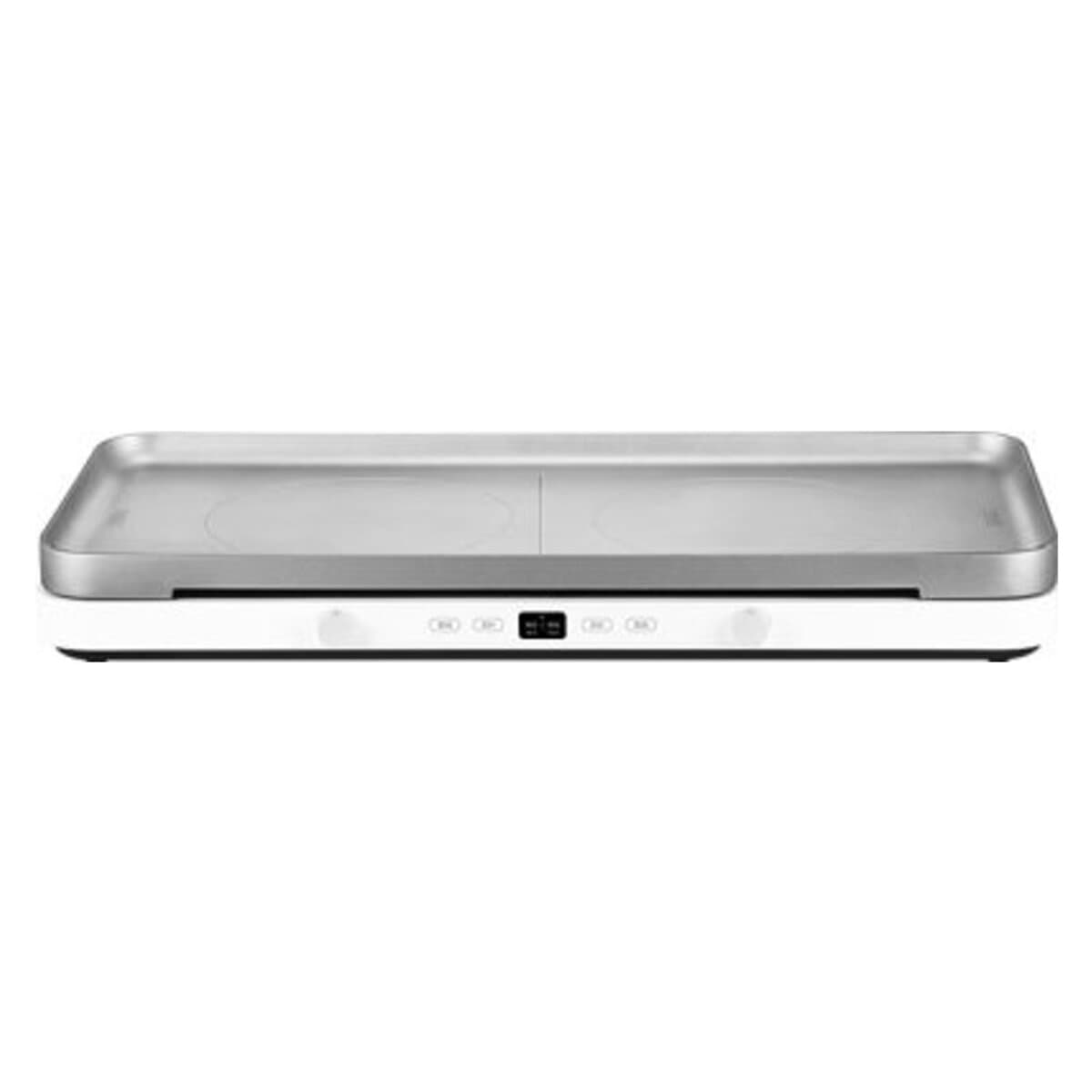 Настільна електрична індукційна плита Mijia Double Port Induction Cooker 2200W Китайська вилка + перехідник White (MDCLD01ACM)