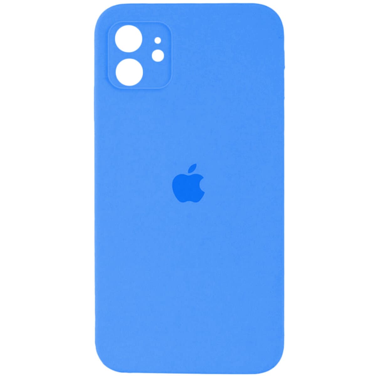 Защитный чехол-накладка Silicone Full Case AA Camera Protect для Apple iPhone 11 Surf Blue (FullAAi11-38)