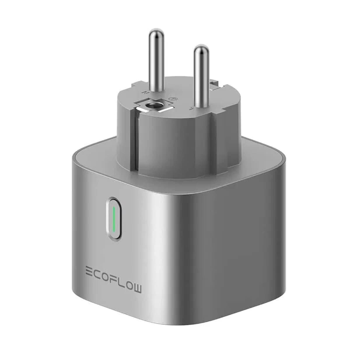 Розумна розетка EcoFlow Smart Plug PowerStream до 2500W 10А Grey (EFA-SmartPlug-EU)