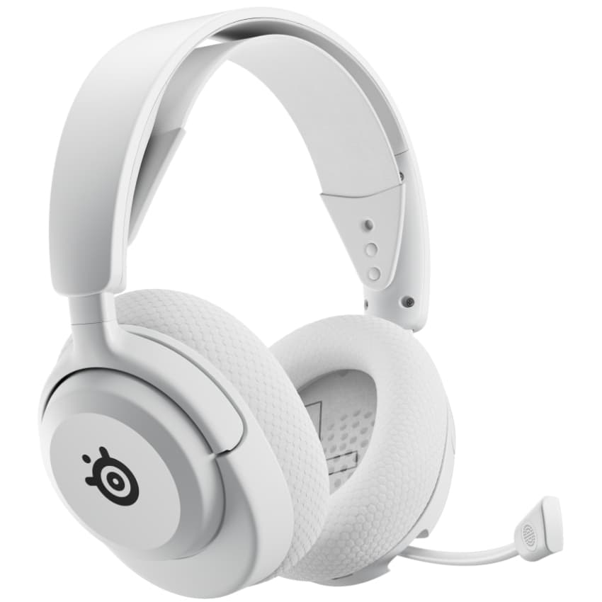 Бездротові ігрові навушники з мікрофоном SteelSeries Arctis Nova 5P PC/PS/SW/MAC/MOB Bluetooth White (61674)