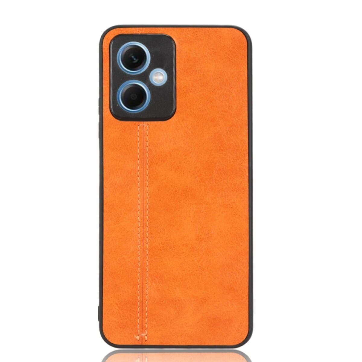 Защитный чехол-накладка Cosmiс Leather Case для Poco X5 5G Orange (CoLeathPocoX5Orange)