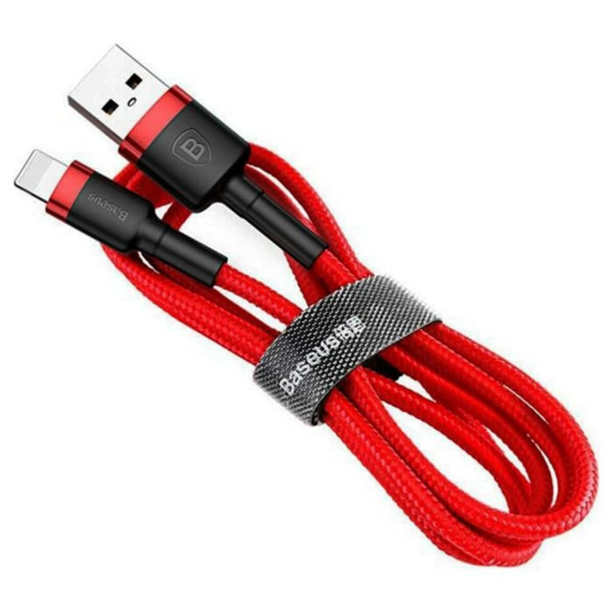 Кабель Baseus Cafule Cable USB to Lightning 1.5A 2m Red (CALKLF-C09)
