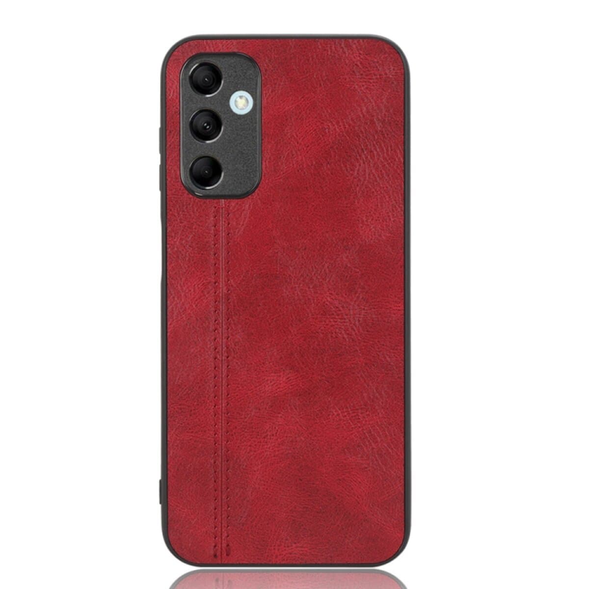 Захисний чохол-накладка Cosmiс Leather Case для Samsung Galaxy M14 5G Red (CoLeathSm14Red)