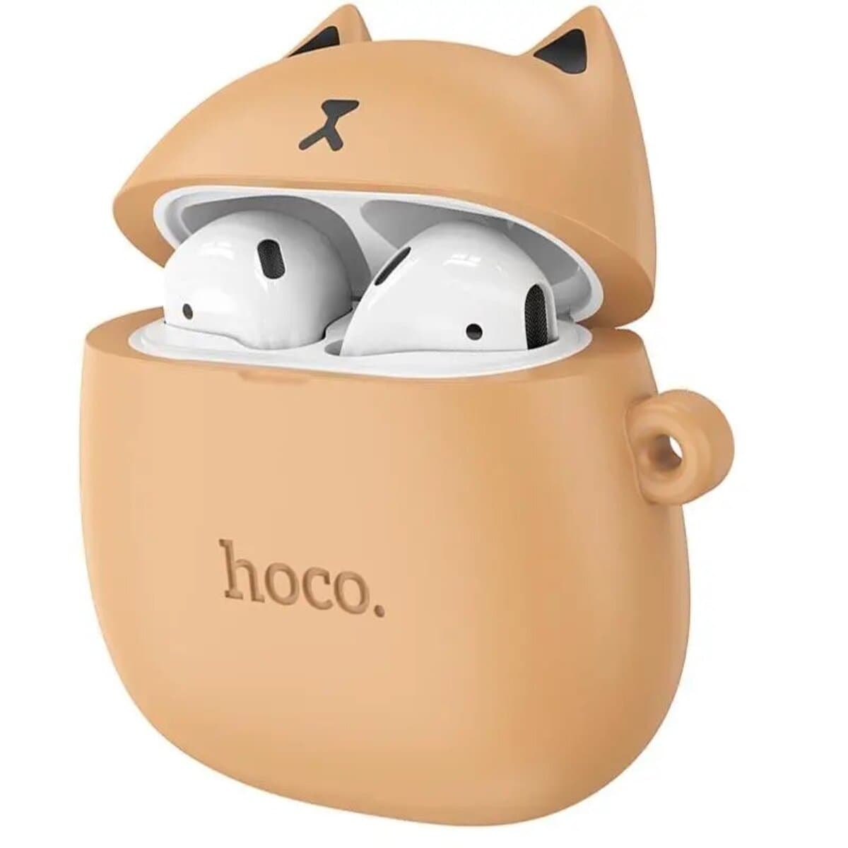 Беспроводные наушники HOCO EW45 True wireless stereo headset BT5.3 350mAh Caramel Cat